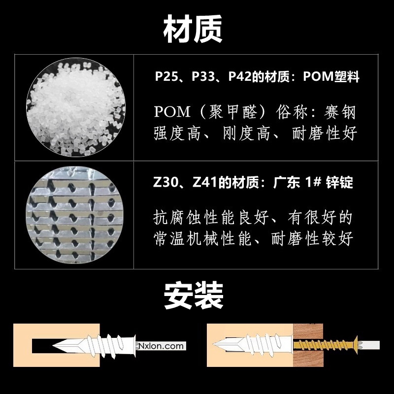 石膏板膨胀螺丝塑料石膏板膨胀管专用螺栓锚栓涨塞锌合金快速壁虎